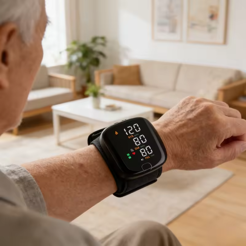 USB Charging Electric Wrist Blood Pressure Monitor
